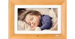 Kodak Hi Resolution 1024 x 600 10"" Digital Photo Frame - Burlywood, weiß, RDPF-1020W Burlywood