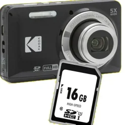 Kodak Pixpro FZ55 inkl. Kodak Gear schwarz