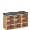 komto Sofia 80 x 50 x 30 cm honig Eiche / braun
