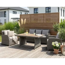 Konifera Siros Loungeset beige/braun