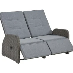 Konifera Vigo Gartenlounge-Set 8-tlg. grau
