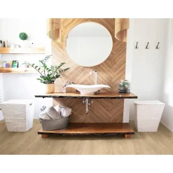 Krono Original Laminat Atlantic 128,8 x 19,5 cm Tortilla Cashmere Oak