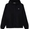 Lacoste Water-Repellent Sport Track Jacket schwarz L