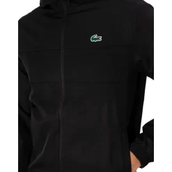 Lacoste Water-Repellent Sport Track Jacket schwarz L