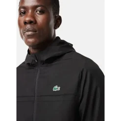 Lacoste Water-Repellent Sport Track Jacket schwarz L