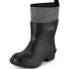 Ladeheid LA-804 Gummistiefel Schwarz 38