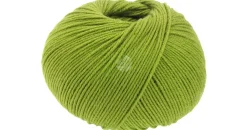Lana Grossa Häkelgarn Merino Superiore Grün 50 g
