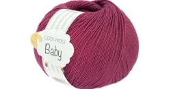 Lana Grossa Häkelwolle Cool Wool Baby Rot 220 m 50 g