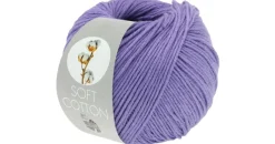 Lana Grossa Häkelwolle Soft Cotton Beige 50 g