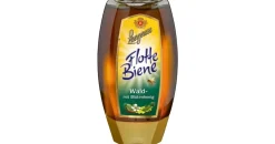 LANGNESE Honig Flotte Biene, Wald- mit Blütenhonig, flüssig, kaltgeschleudert, in Spenderflasche, 250 g
