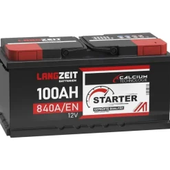 LANGZEIT Batterien LANGZEIT 100Ah 12V