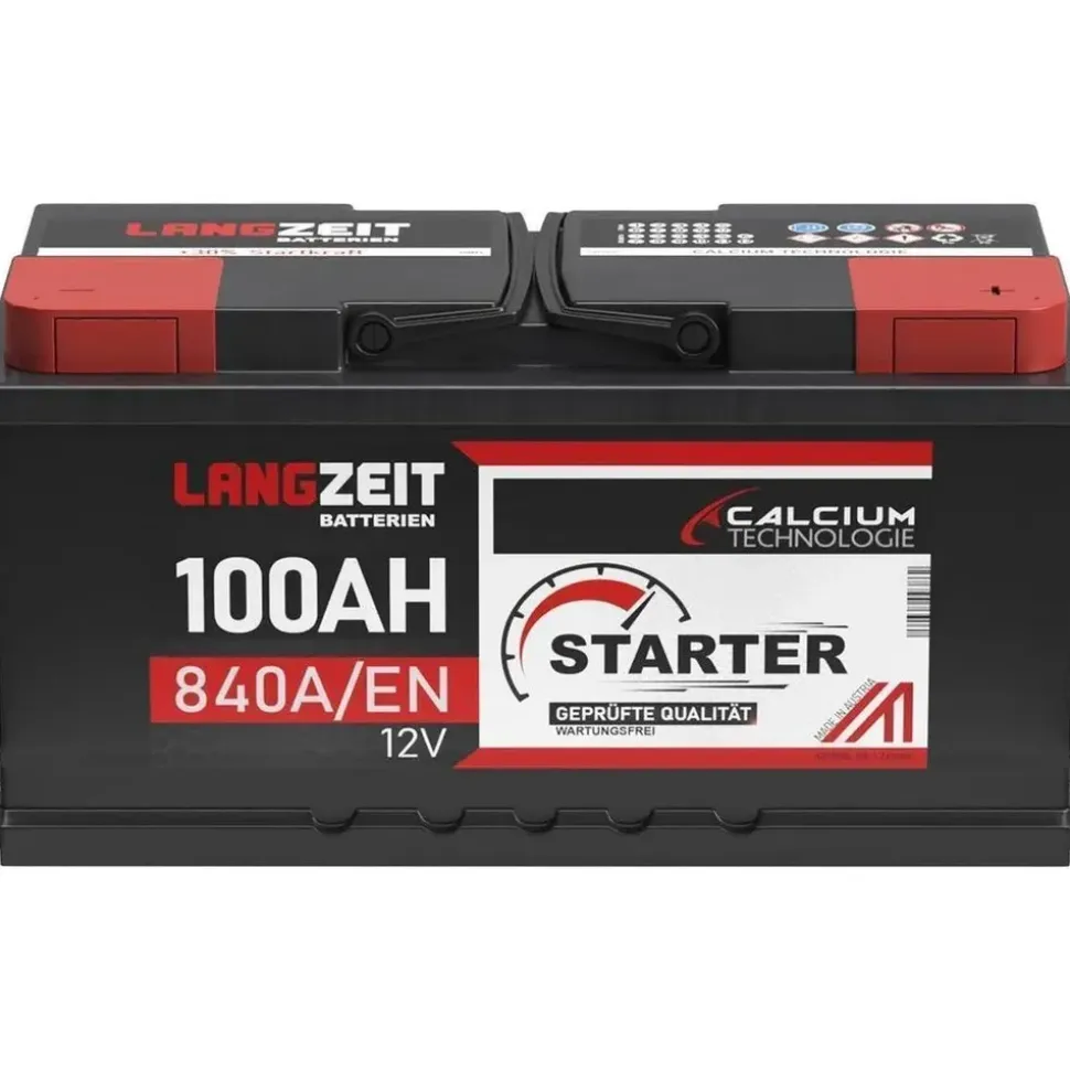 LANGZEIT Batterien LANGZEIT 100Ah 12V