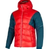 La Sportiva Supercouloir 1000 Down Jkt Daunenjacke Poppy/Storm Blue S