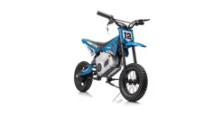 lean cars A9901 Elektrisches Kinder-Motorrad Blau (A9901)