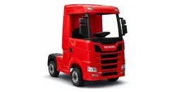 lean cars Scania 500R Elektro-Kinderauto rot (HL698)