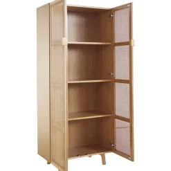 LeGer Home by Lena Gercke Highboard 80 x 180 x 42 cm Beige