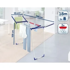 Leifheit Pegasus 180 Solid Maxx blau