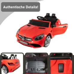 Lemodo Elektroauto Mercedes Elektrofahrzeug rot (nicht verfügbar)