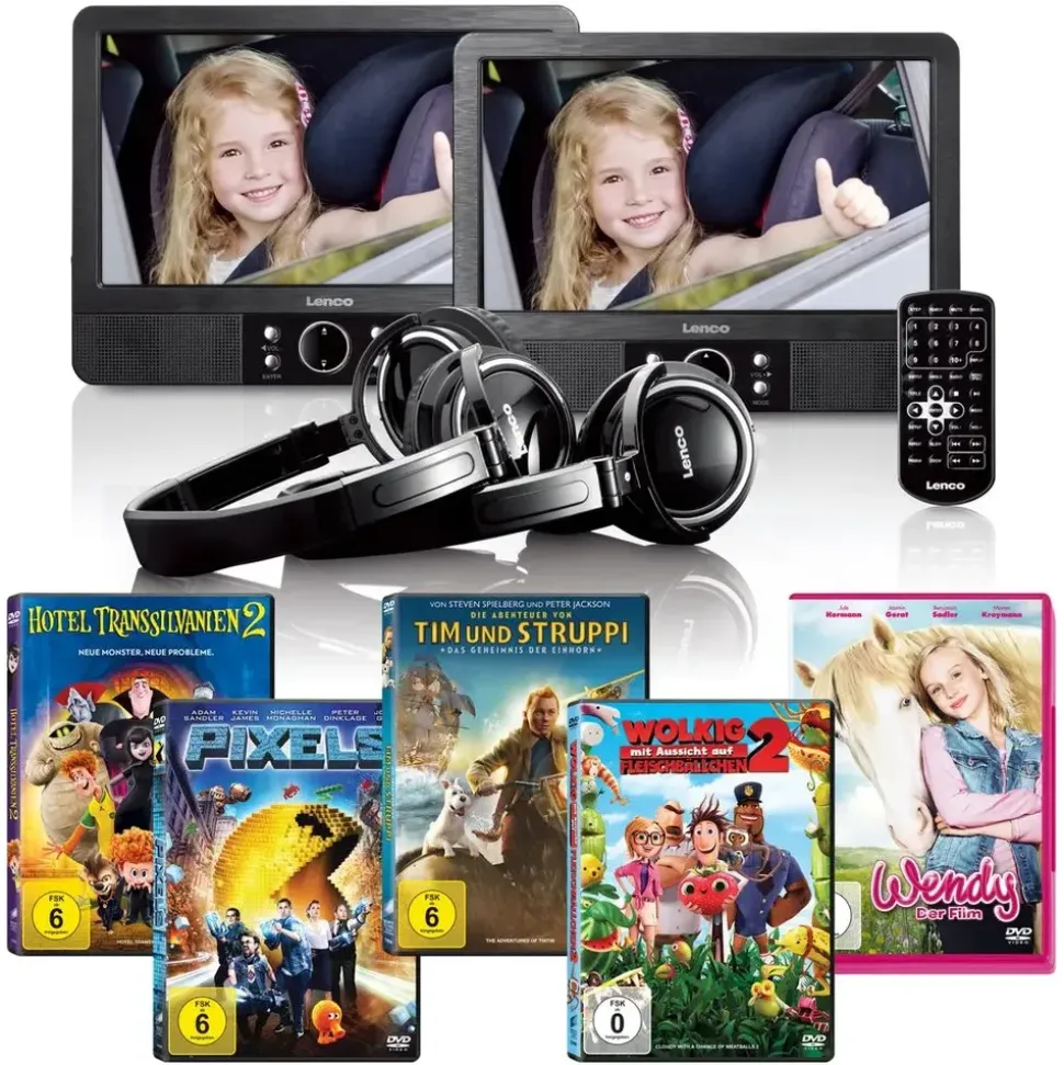 Lenco MES-415 Tragbarer DVD-Player