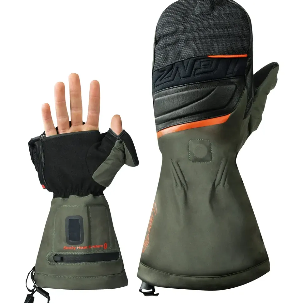 Lenz Heat 1.0 Fausthandschuhe Orange S