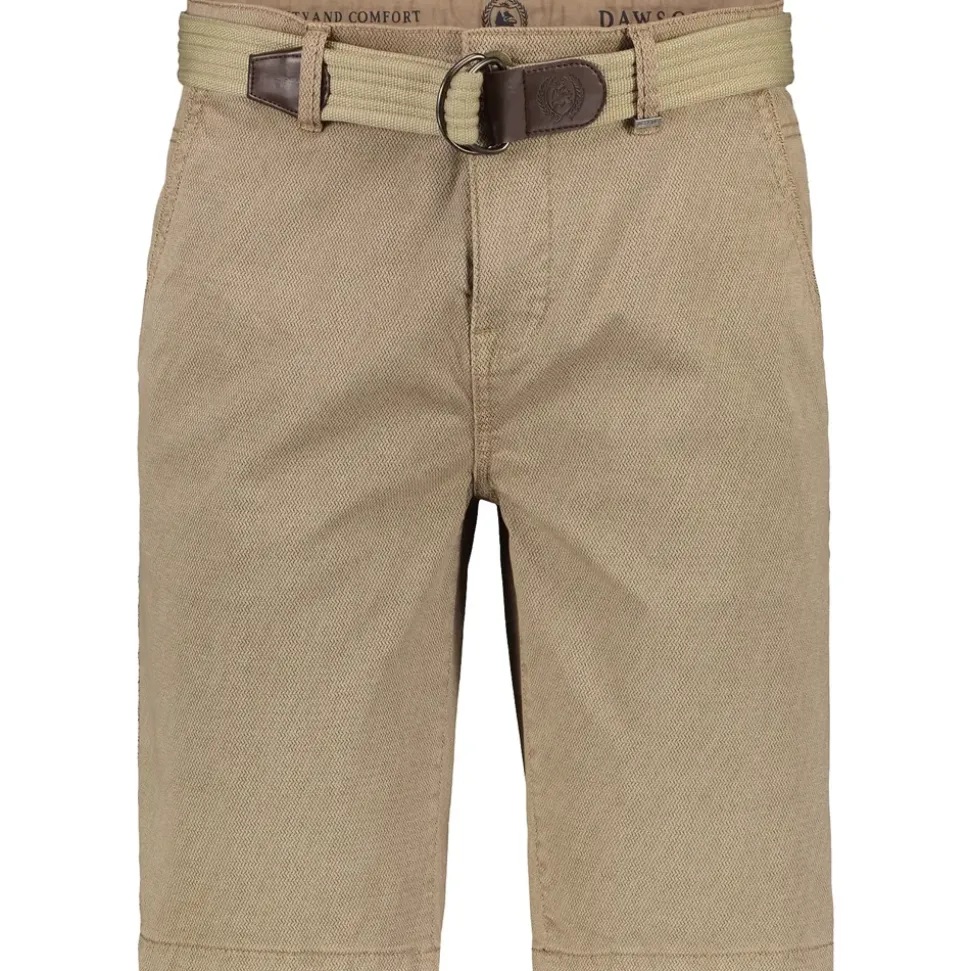 Lerros Bermudas "Chino-Bermuda für Herren", Herren, Gr. 6XL, beige (dune beige), 98% Baumwolle, 2% Elasthan, Hosen Bermudas