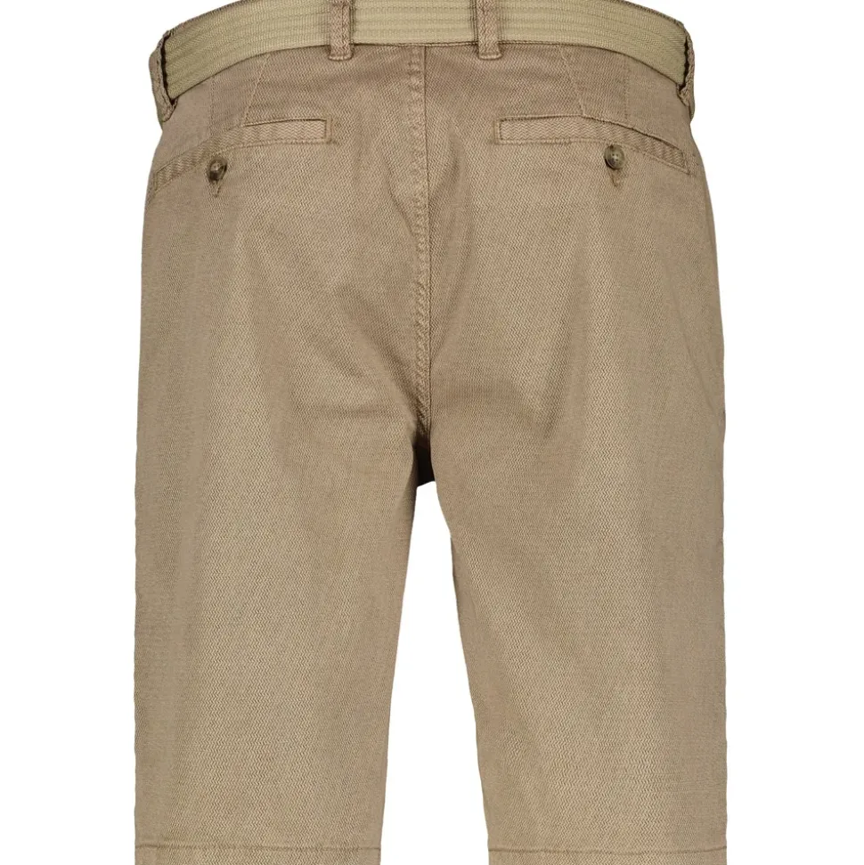 Lerros Bermudas "Chino-Bermuda für Herren", Herren, Gr. 6XL, beige (dune beige), 98% Baumwolle, 2% Elasthan, Hosen Bermudas