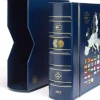 Leuchtturm Münzalbum VISTA, Euro-Jahrgang 2023, inkl. Schutzkassette, blau