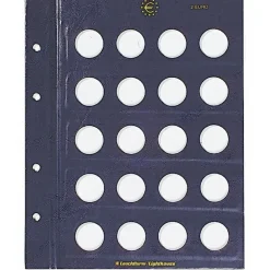 Leuchtturm VISTA Euro-Münzblätter für 40 x 2 Euro Münze 312494
