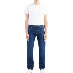 Levi's 501 Original Straight Fit dark indigo - worn in 30/30