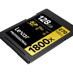 Lexar Professional SDXC Gold 128GB 1800x UHS-II V60 2er-Pack