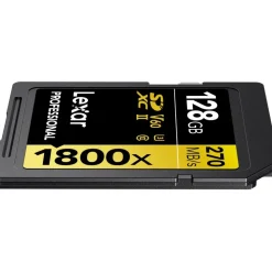 Lexar Professional SDXC Gold 128GB 1800x UHS-II V60 2er-Pack