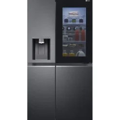 LG GSXV90MCDE Side-by-Side (635 l, 1775 mm hoch, Schwarz)