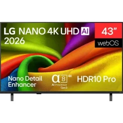 LG NU850B6LA NANO 4K UHD AI Smart TV NU85