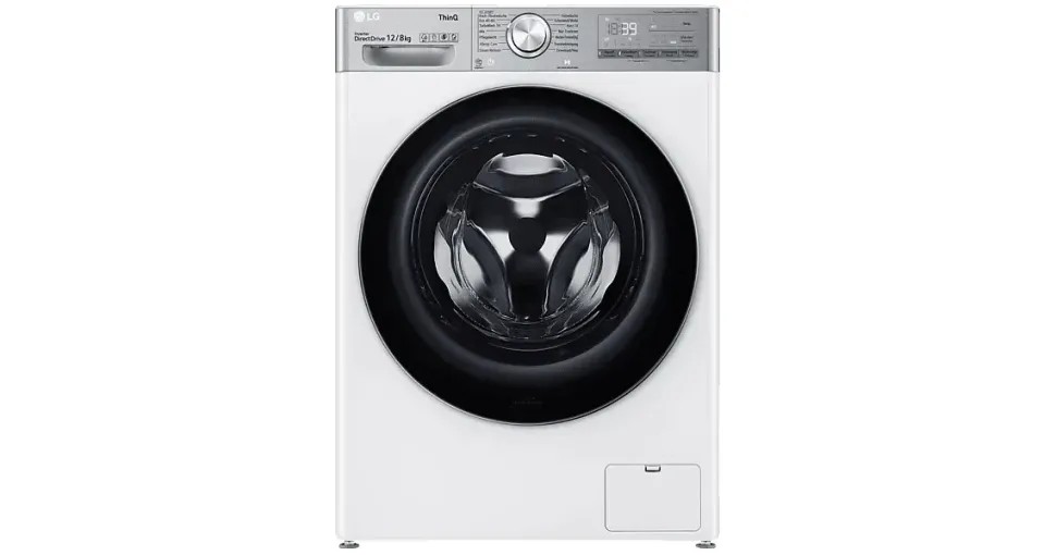 LG V9WD128H2 Waschtrockner (12 kg / 8 kg, 1400 U/min)