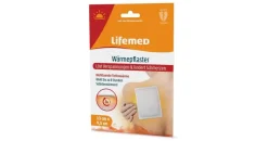 Lifemed Wärmepflaster, 9,5 cm x 13 cm, weiß 22 Stück