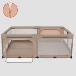 lionelo Florence XL Laufgitter, Beige Sand