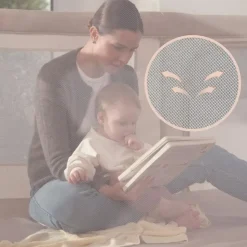 lionelo Florence XL Laufgitter, Beige Sand