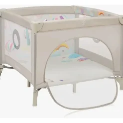lionelo MILLE PLUS Laufgitter Grey Beige