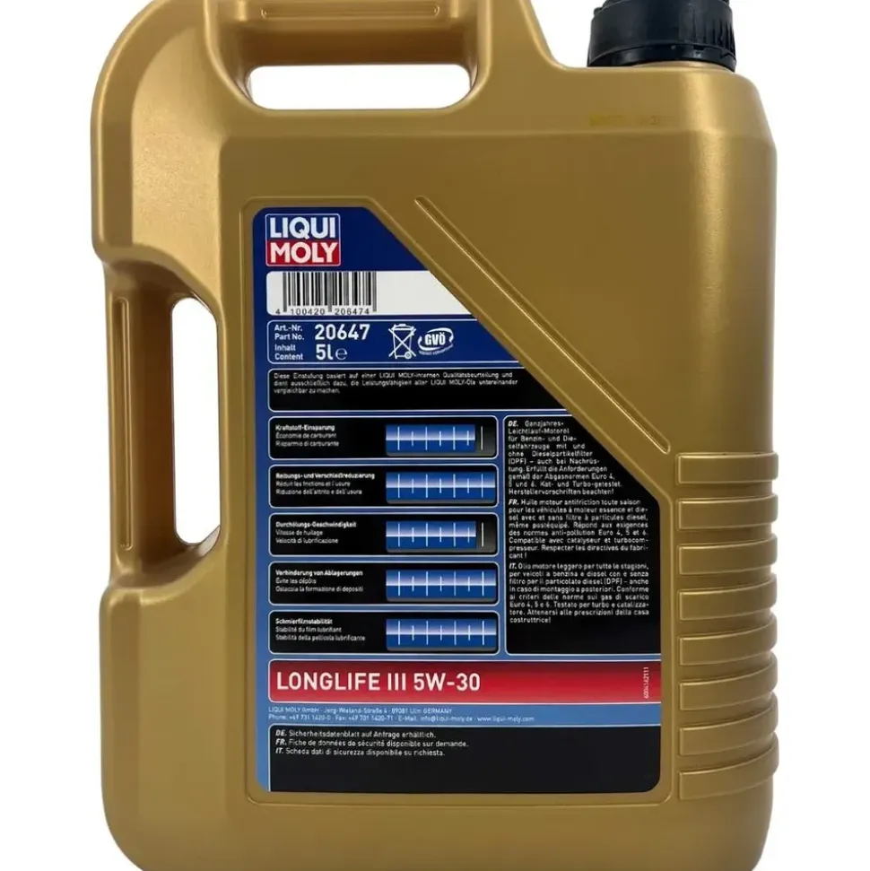 LIQUI MOLY Longlife III 20647 5W-30 5 l