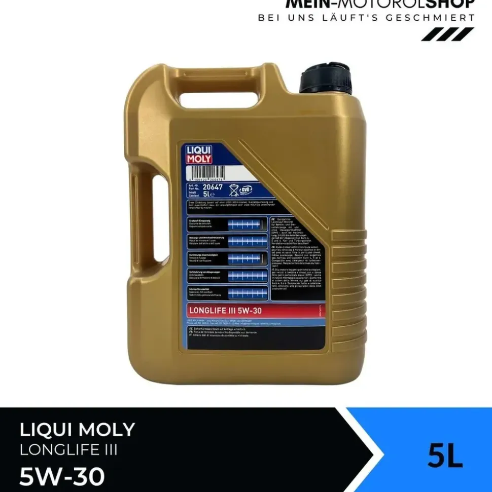 LIQUI MOLY Longlife III 20647 5W-30 5 l