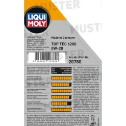 LIQUI MOLY Top Tec 6200 0W-20