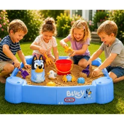 LITTLE TIKES Kunststoffsandkasten Bluey Beach Day Sandbox bunt