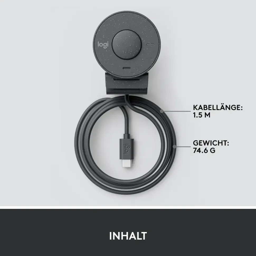 Logitech Brio 300 graphite