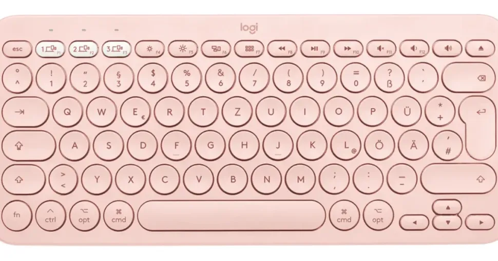 Logitech K380 für Mac DE rosa