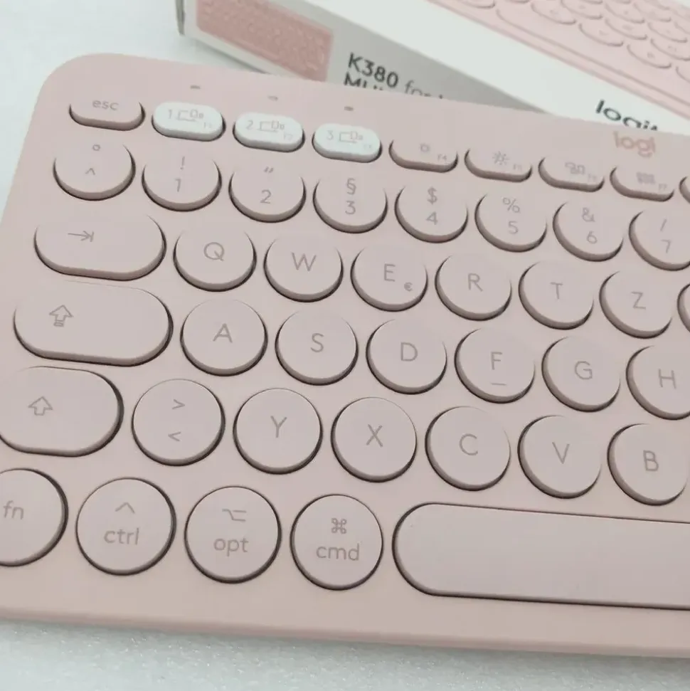 Logitech K380 für Mac DE rosa