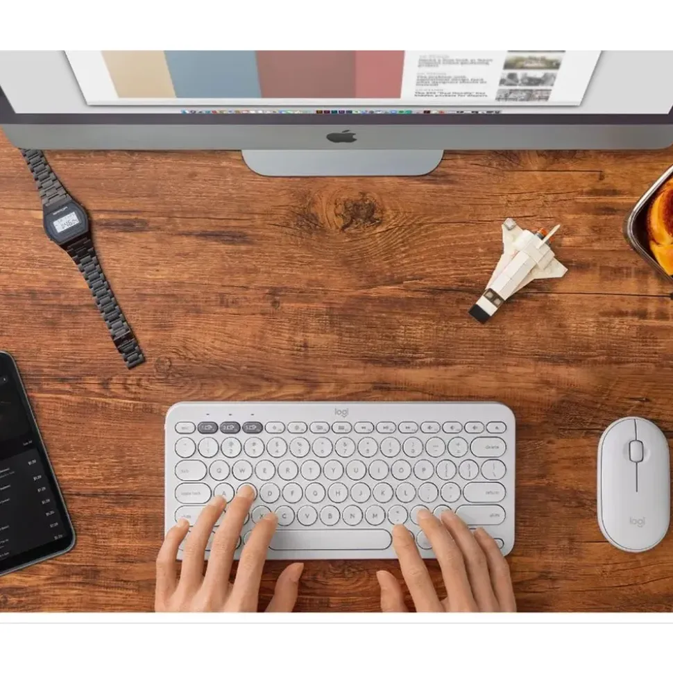 Logitech K380 für Mac DE rosa