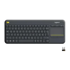 Logitech K400 Plus Wireless Touch Keyboard DE schwarz