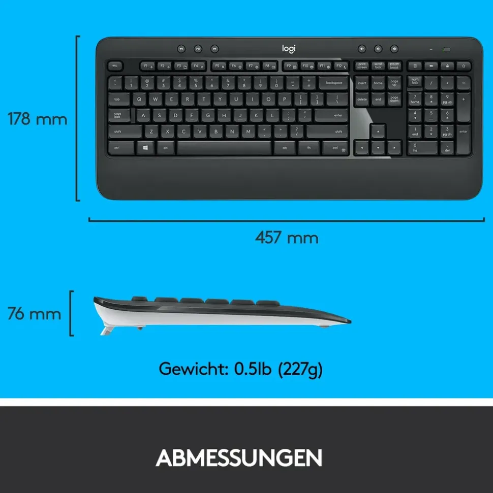 Logitech MK540 Advanced