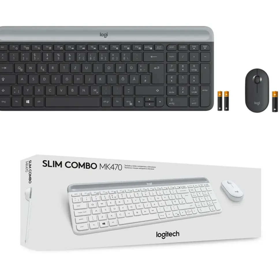 Logitech MK470 Slim Wireless Combo