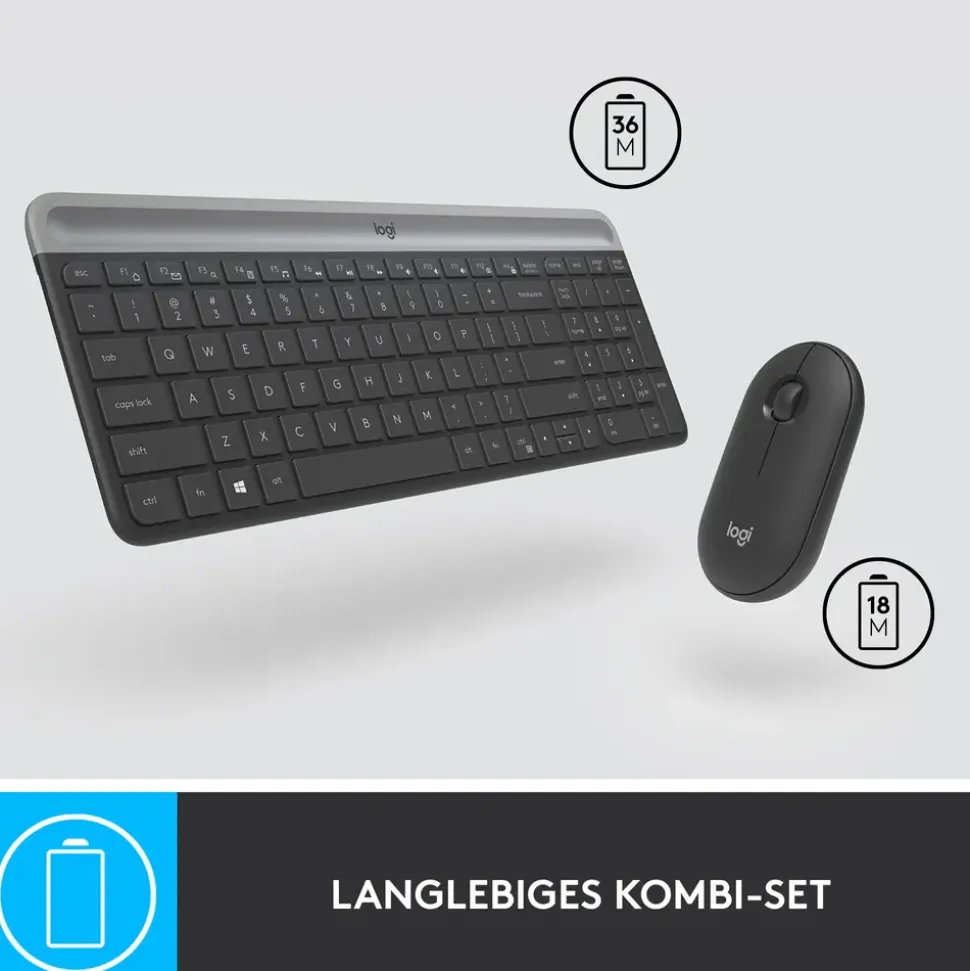 Logitech MK470 Slim Wireless Combo